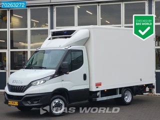 Iveco Daily 35C18 3.0L Automaat Koelwagen Laadklep Carrier Xarios 350 230V stekker Koeler Kühlwagen Koel Vries Vriezer Bakwagen 15m3 Airco Cruise control