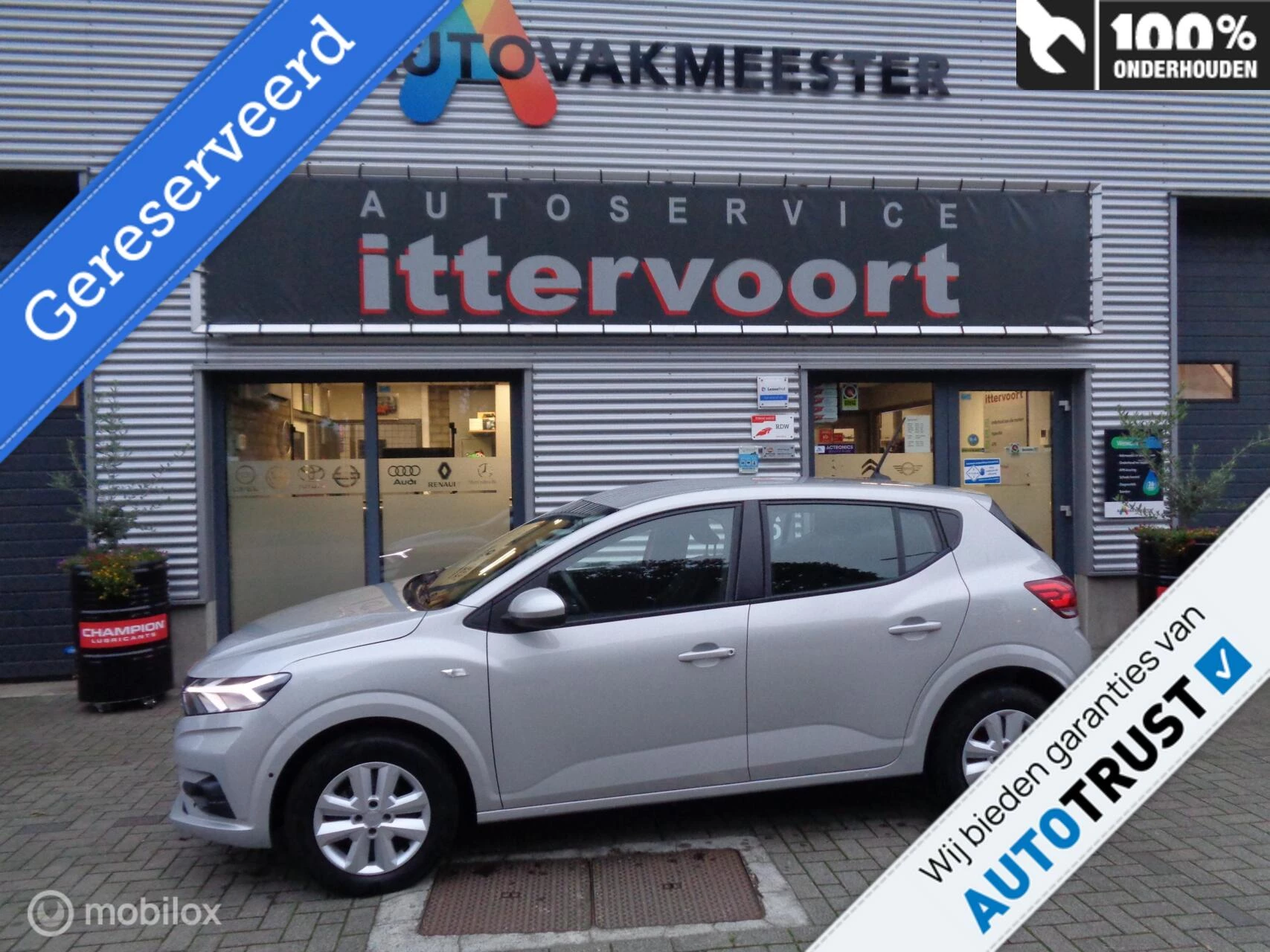 Hoofdafbeelding Dacia Sandero