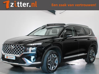 Hyundai Santa Fe 1.6 T-GDI HEV Premium Sky 7-Persoons Panoramadak, 360Camera, Memory, Ventilatiestoelen