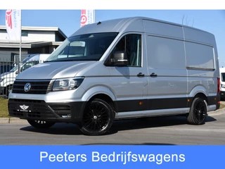 Volkswagen Crafter 35 2.0 TDI L3H3 Highline Camera, Cruise, Carplay, 177PK, Automaat, 2 x Schuifdeur, Leder, Stoelverwarming, UNIEK!