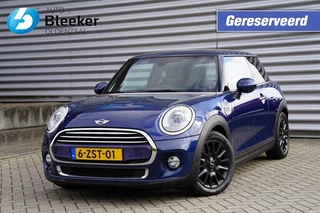 MINI Cooper Cooper 136pk Bsn. Aut. Pano Navi Cruise ECC LM LED NL-auto!