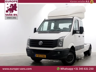 Volkswagen Crafter 50 2.0 TDI 163pk E6 BE-Trekkker met dubbele cabine Trekgewicht 4490kg 11-2016