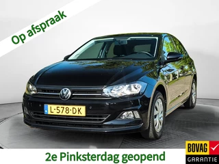Volkswagen Polo 1.0 TSI Comfortline (96 PK) 1e-Eig. & Keurig-Onderh. BOVAG-Garantie. NL-Auto. Navigatie/Apple-Carplay/Android-Auto, Adaptive-Cruisecontrol, Parkeersensoren-V+A, DAB, Airco, Privacy-Glas Alarm-Systeem