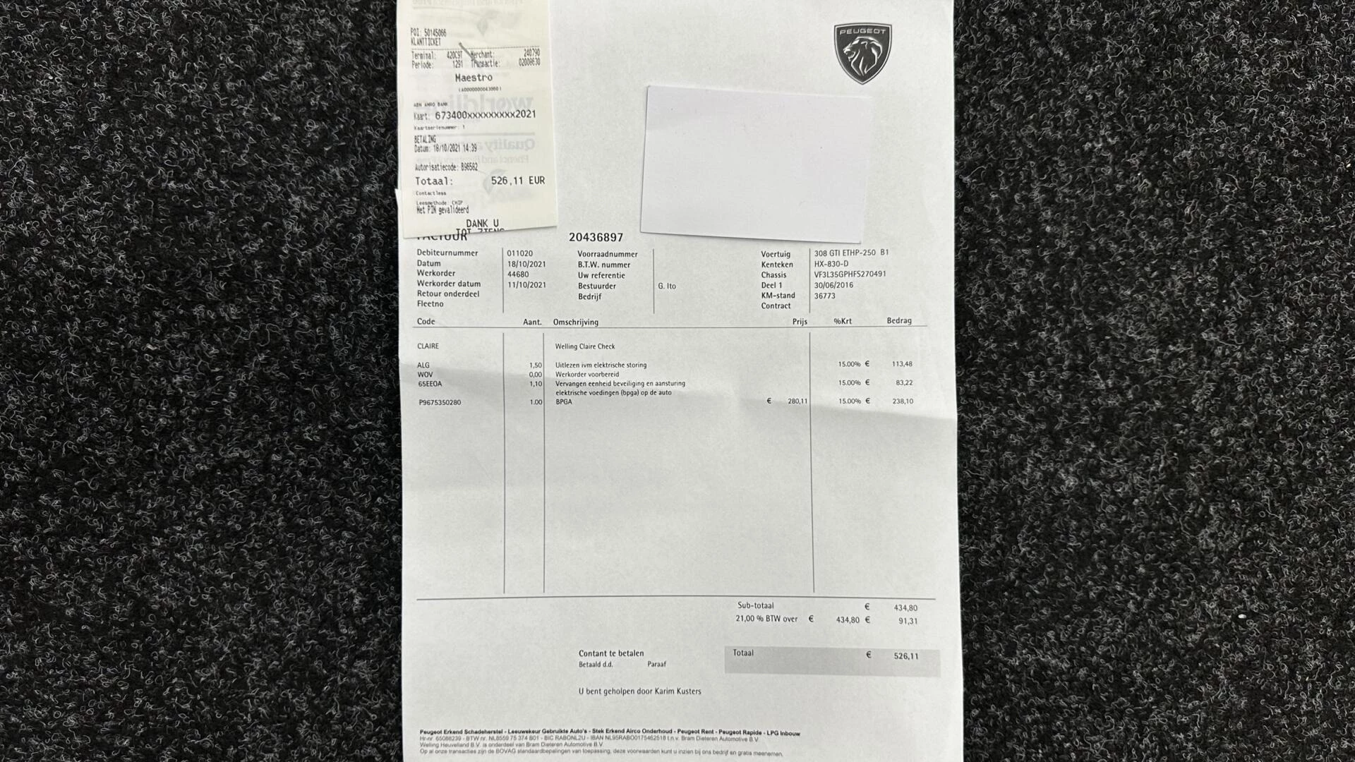 Hoofdafbeelding Peugeot 308