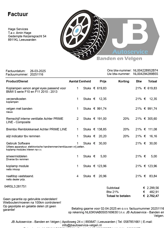 Hoofdafbeelding BMW 5 Serie