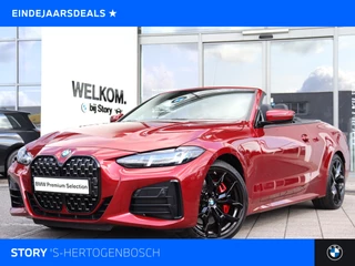 BMW 4 Serie Cabrio 430i xDrive M Sport Automaat / Achteruitrijcamera / Comfort Access / Adaptieve LED / M Sportonderstel / Stuurverwarming / Widescreen Display