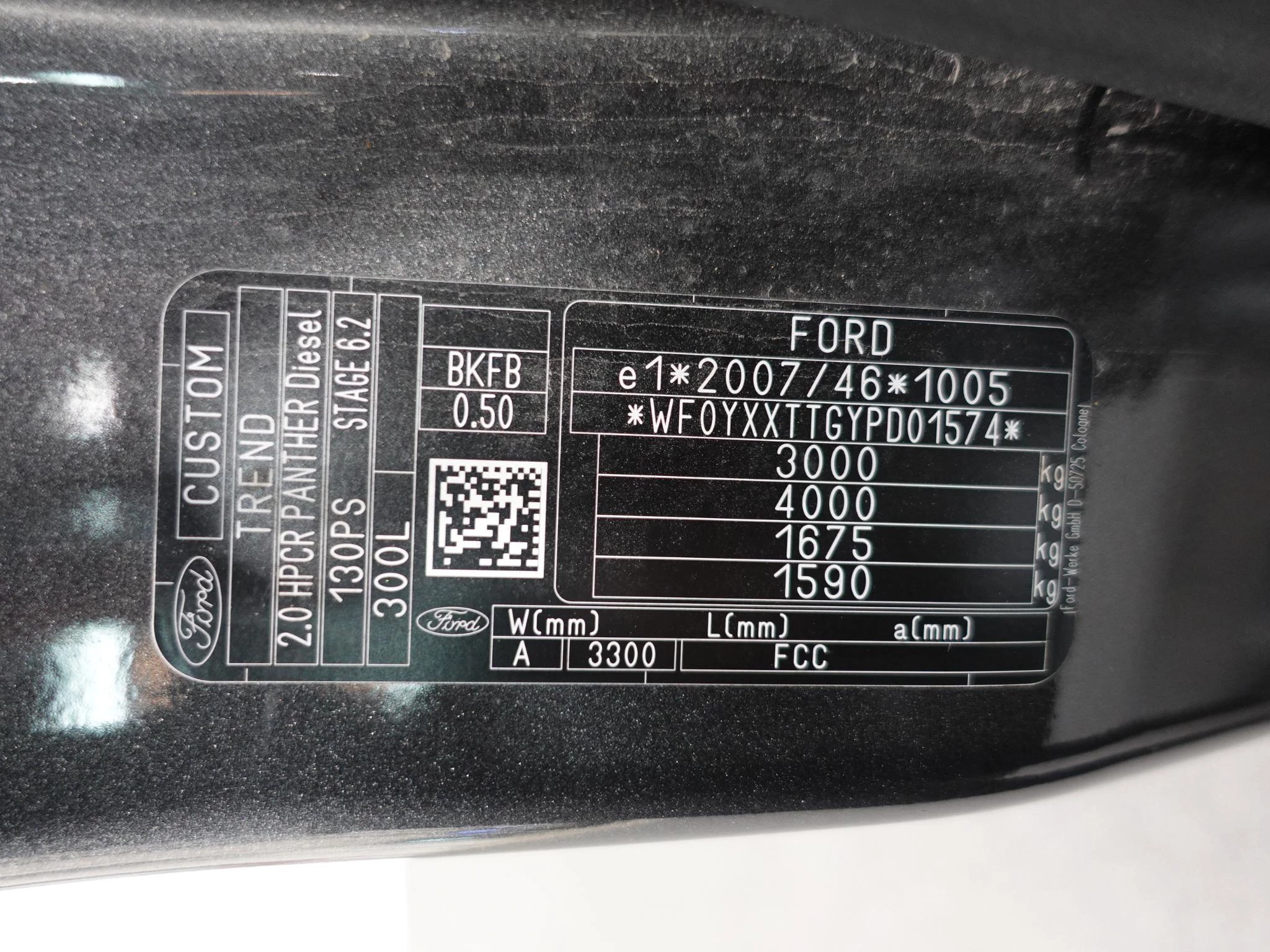 Hoofdafbeelding Ford Transit Custom