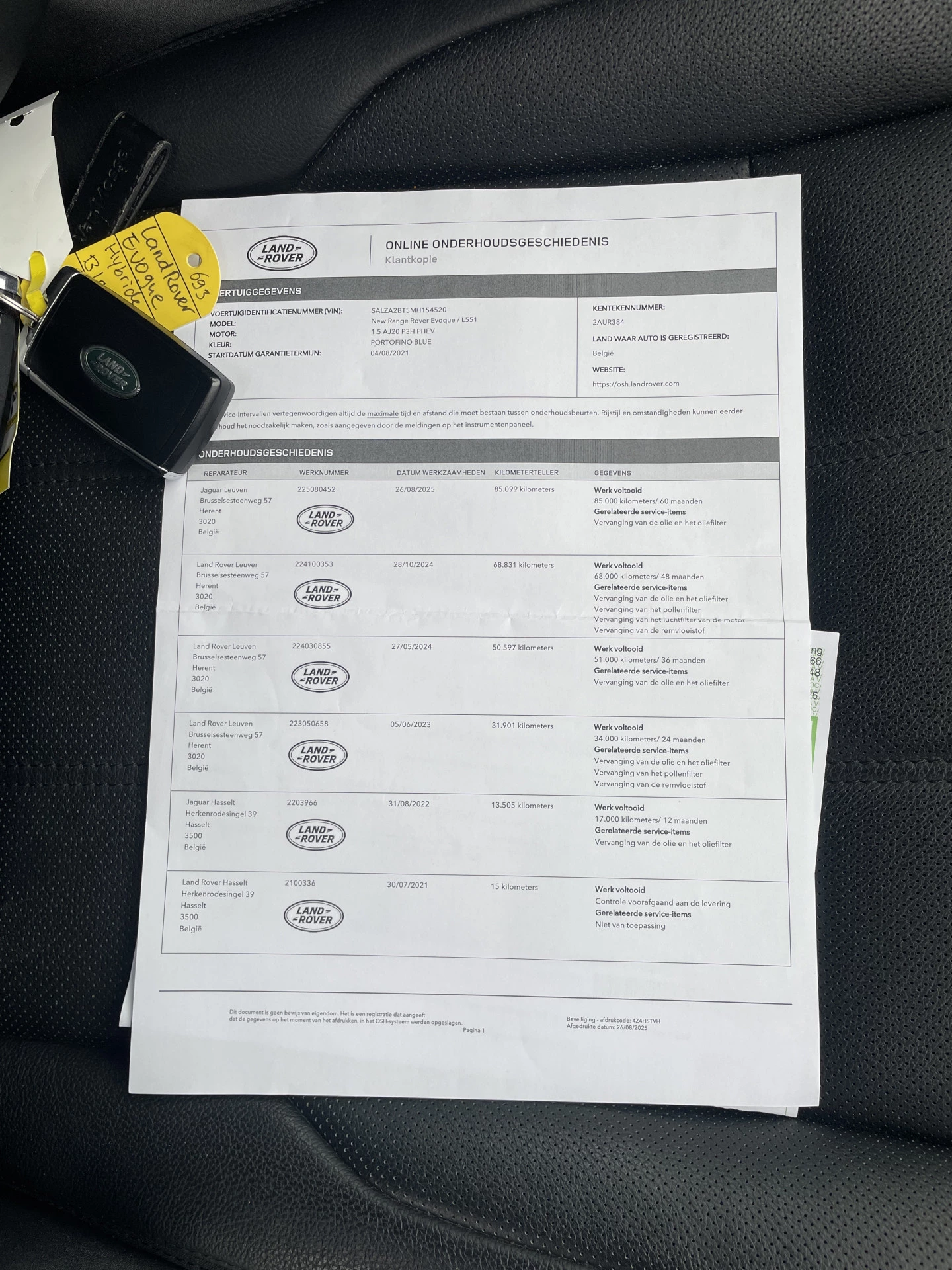 Hoofdafbeelding Land Rover Range Rover Evoque