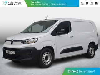 Hoofdafbeelding Citroën ë-Berlingo Citroen ë-Berlingo L2 50 kWh | 8 jaar garantie | navi incl. Apple Carplay | 2x camera | parkeersensoren voor/achter | rijklaarprijs