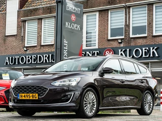 Ford Focus Wagon 1.0 EcoBoost Vignale ORG NL VOL LEDER LED CAMERA ELEK STOELEN B&O AUDIO 97000KM!!