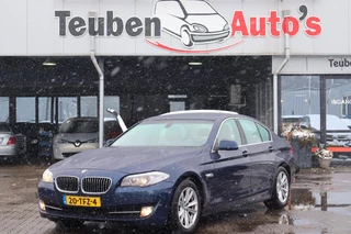 BMW 5-serie 520i High Executive Lederen interieur, Climate control, Cruise control, Navigatie