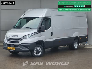 Iveco Daily 35C18 BPM VRIJ! 3.0L Automaat L3H2 180PK Dubbellucht 3,5t Trekgewicht ACC Navi Camera Parkeersensoren 16m3 Euro6 L4H2 16m3 Airco