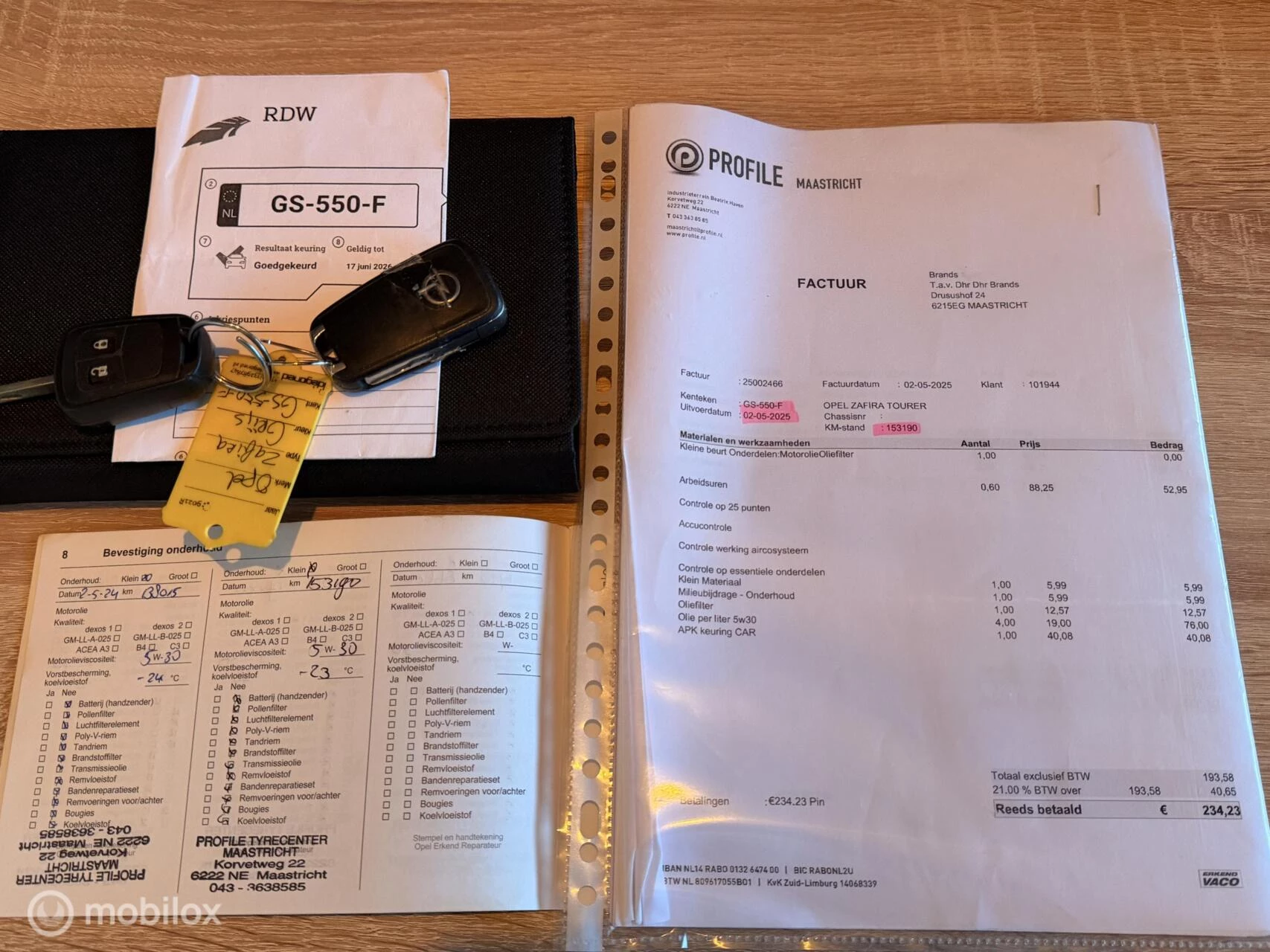 Hoofdafbeelding Opel Zafira