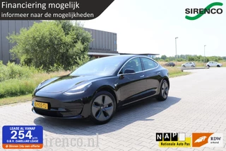 Tesla Model 3 Standard RWD Plus 60 kWh  autopilot leder stoelverwarming panodak climate control dab memory seats