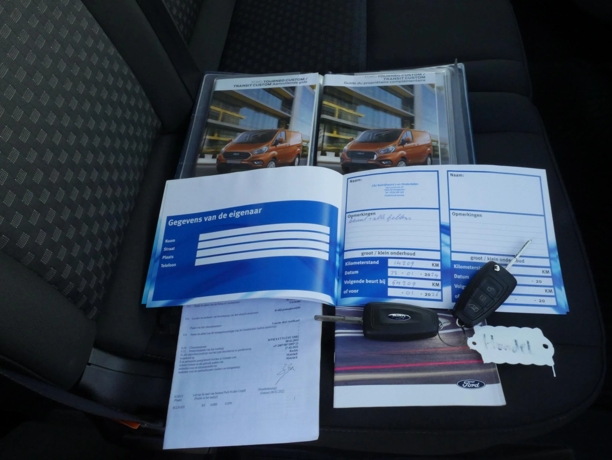 Hoofdafbeelding Ford Transit Custom