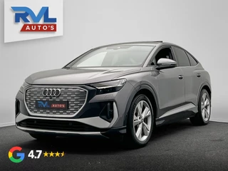 Hoofdafbeelding Audi Q4 Sportback e-tron Audi Q4 Sportback e-tron 40 S edition 77 kWh 2x S-Line | SOH 94,29% | Adaptieve Cruise | Panoramadak | Carplay