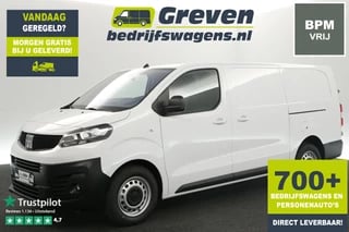 Fiat Scudo 2.0 MultiJet L3H1 145PK | BPM Vrij | NIEUW | Automaat Airco Camera Carplay 2xSchuifdeur Cruise Navi PDC 3 Persoons Trekhaak