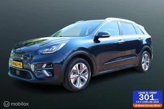 Hoofdafbeelding Kia e-Niro Kia e-Niro ExecutiveLine 64 kWh, Leer, Memory, stuur- Stoel verwarming/ventilatie, Pdc voor- achter, Camera, Adaptief Cruise, Dode hoek detectie, Carplay, Clima, Navi, Donkerglas.