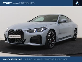 Hoofdafbeelding BMW 4 Serie BMW 4 Serie Coupé 420i High Executive M Sport Automaat / Schuif-kanteldak / M Sportstoelen / Adaptieve LED / M Adaptief onderstel / Comfort Access / Active Cruise Control / Parking Assistant Plus
