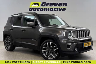 Jeep Renegade 1.3T Limited 151PK | Grijs Kenteken | VAN | Camera | Carplay | Clima | Adap. Cruise | Keyless