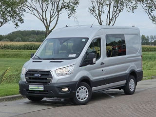 Ford Transit 350 2.0 TDCI L2H2 DC Trend Leer Cruise Trekhaak Carplay