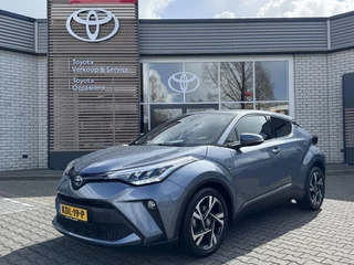 Toyota C-HR 1.8 HYBRID STYLE STOELVERW BLIND-SPOT PARK-SENSOREN NAVI APPLE/ANDROID KEYLESS 18" LM-VELGEN ALL-SEASONS