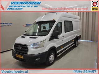 Ford Transit 2.0TDCI 170pk L4/H3 Dubbele Cabine 3500kg Trekgewicht Euro 6!