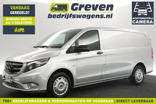 Mercedes-Benz Vito 114 CDI Lang 136PK Automaat Airco Cruise Camera Navi 3 Persoons Elektrpakket Trekhaak