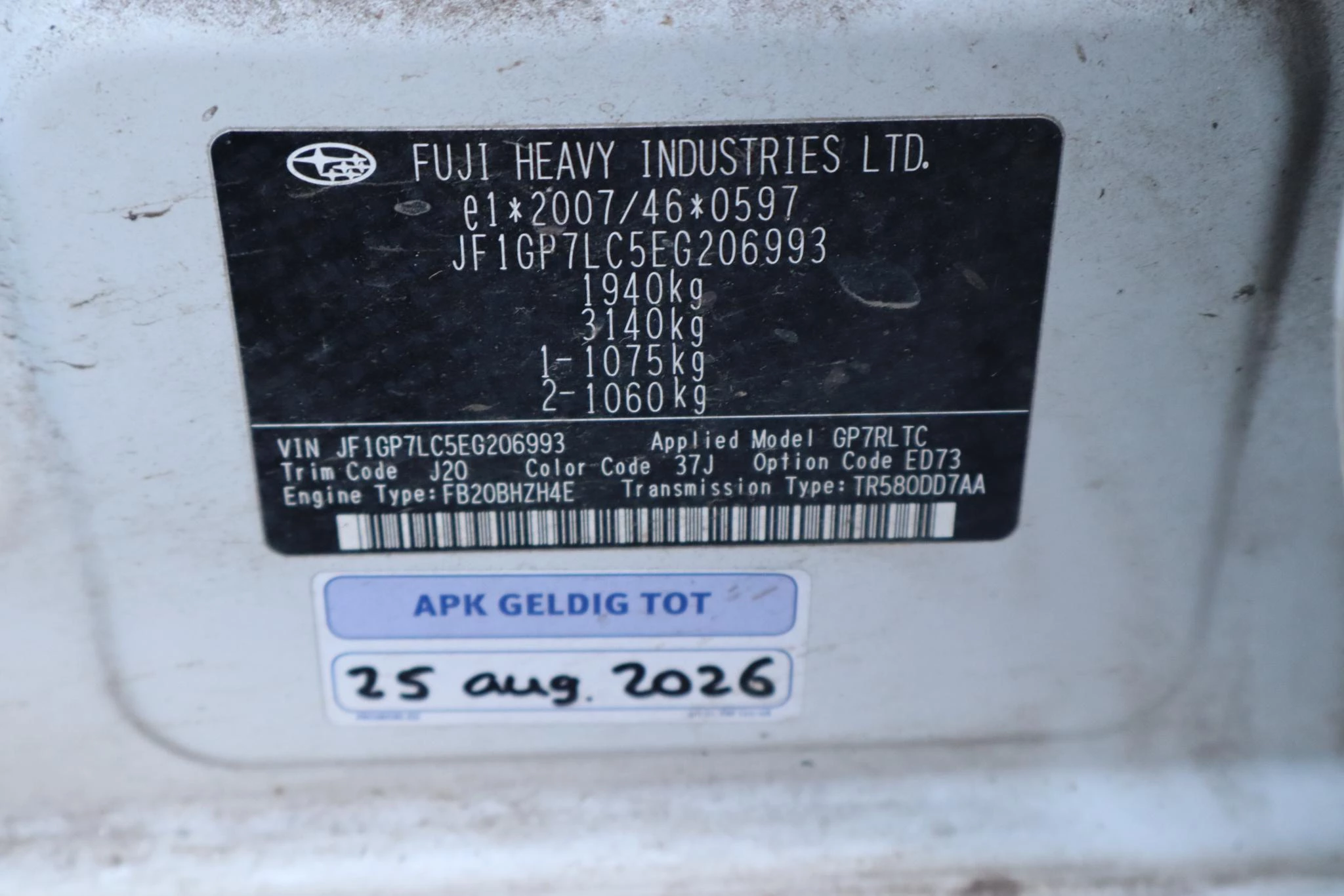 Hoofdafbeelding Subaru XV