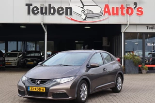 Hoofdafbeelding Honda Civic Honda Civic 1.8 GT Navigatie, Climate control, Elektrische ramen, Lichtmetalen wielen