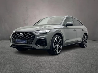 Audi Q5 Sportback 50 TFSI e 300PK quattro S edition | Luchtvering | B&O | 21-Inch | Trekhaak | Zwart-Optiek | Matrix | Tour-Pack | Stoel/stuur-verwarming |