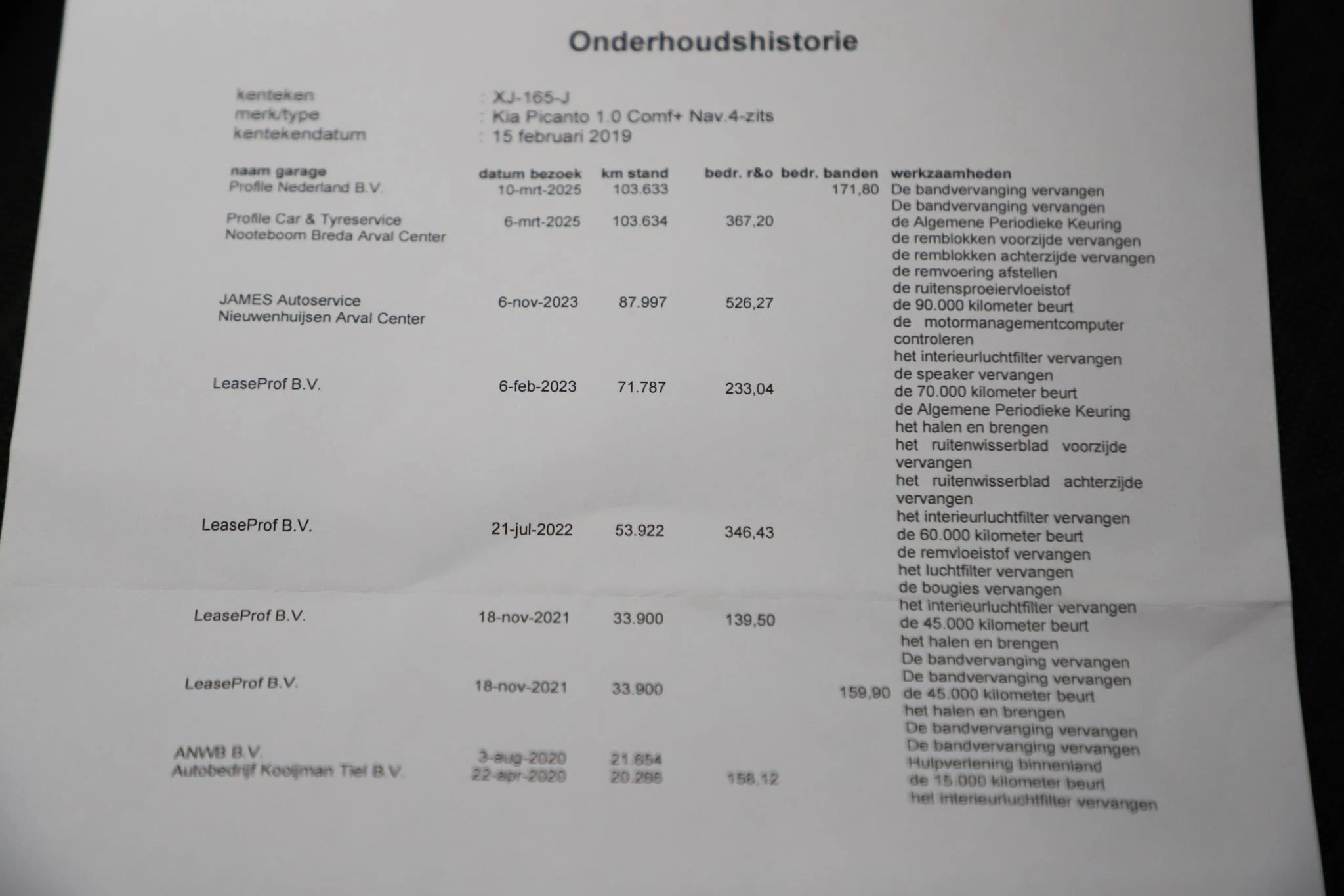 Hoofdafbeelding Kia Picanto