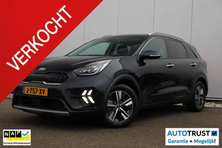 Kia Niro 1.6 GDi Hybrid DynamicPlusLine Trekhaak Lederen Bekleding Stuur & Stoelverwarming Navigatie Achteruitrijcamera