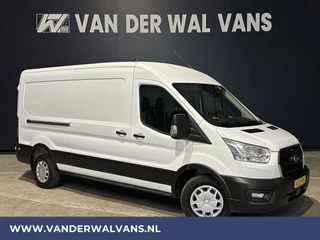 Ford Transit 2.0 TDCI 131pk L3H2 Euro6 Airco | Camera | Navigatie | Apple Carplay | LED | Cruisecontrol Parkeersensoren, Stoelverwarming, Verwarmde voorruit, Bijrijdersbank, 2500kg trekvermogen