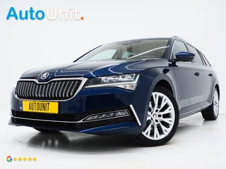 Škoda Superb Combi 1.4 TSI iV 218PK Style | Leder | Trekhaak | Adaptive Cruise | Virtual | Keyless | Memory | Carplay