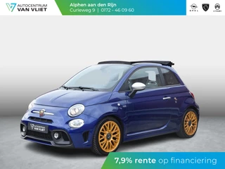 Hoofdafbeelding Abarth 500C Abarth 500 C 1.4 T-Jet Abarth Turismo 595 | ZWART LEDEREN BEKLEDING | NAVI | CLIMATE CONTROL | PARKEERSENSOREN | 165 PK | NL AUTO |