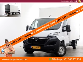 Opel Movano 2.2D 140pk Bakwagen met laadklep 1.060kg laadvermogen 08-2023