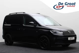 Volkswagen Caddy Cargo 2.0 TDI DSG Black Edition LED, ErgoComfort, Camera, ACC, Leer, Navigatie, Standkachel, Trekhaak, 17''