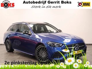 Mercedes-Benz C-Klasse Estate 300 e AMG Line Panorama Memorie Stoelen Sfeerverlichting Head up !! 2e Pinksterdag zijn wij geopend van 12.00 tot 17.00u !!