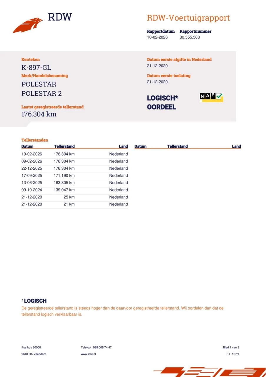 Hoofdafbeelding Polestar 2