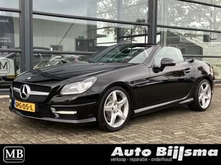 Hoofdafbeelding Mercedes-Benz SLK Mercedes SLK-klasse 200 automaat, AMG pakket, nekverwarming,