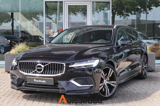Volvo V60 T6 Inscription Twin Engine 340pk AWD | Memory | Camera | Adaptive | Trekhaak | Dodehoek | Leder | Navi | Carplay