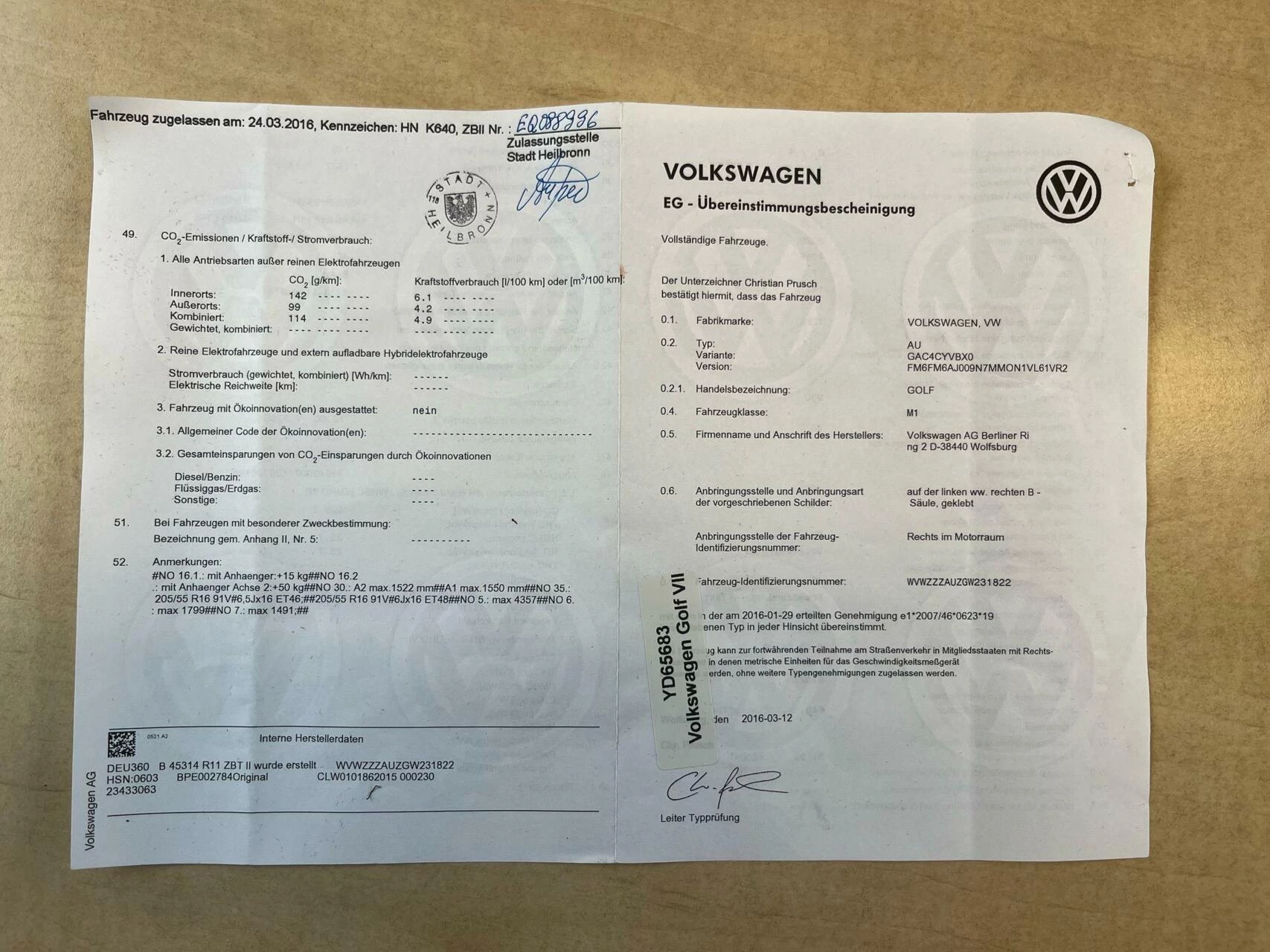 Hoofdafbeelding Volkswagen Golf