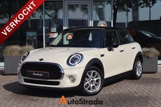 Mini Mini 5-Deurs (f55) 1.5 Cooper 136pk I 1e eigenaar I Navi I LED I Union Jack I Cruise