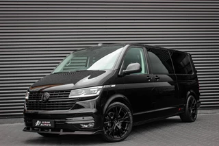 Hoofdafbeelding Volkswagen Transporter Volkswagen Transporter 2.0 TDI L2H1 204PK BULLI FULL BLACK / JB- EDITION / 2X SCHUIFDEUR / VERLAGINGSVEREN / DUBBEL CABINE / FULL