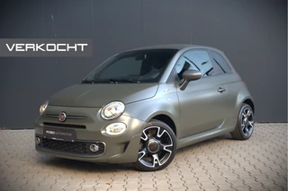 Fiat 500 0.9 TwinAir Turbo Sport | Mat Groen | Apple Carplay | Parkeersensoren | Navigatie | Climate Control | Digitale Tellers | Groot Scherm | Cruise Control | LED