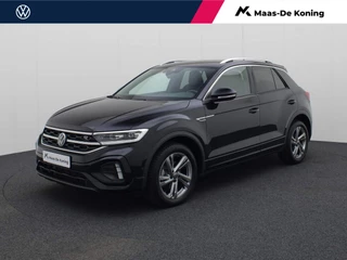 Hoofdafbeelding Volkswagen T-Roc Volkswagen T-Roc 1.5TSI/150PK R-Line DSG · Navigatie · Trekhaak · Parkeersensoren + camera · Garantie tot januari 2026