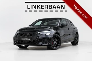 Audi A3 Sportback 45 TFSI e Competition Hybride | SOH 100% | Vol opties | S-line | Panoramadak | B&O | Matrix | Sfeer | 19 inch |