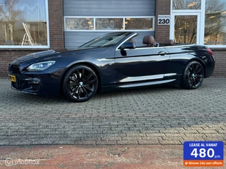 Hoofdafbeelding BMW 6 Serie BMW 6-serie Cabrio 640i AUT M PAKKET LEDER/AIRCO/CRUISE