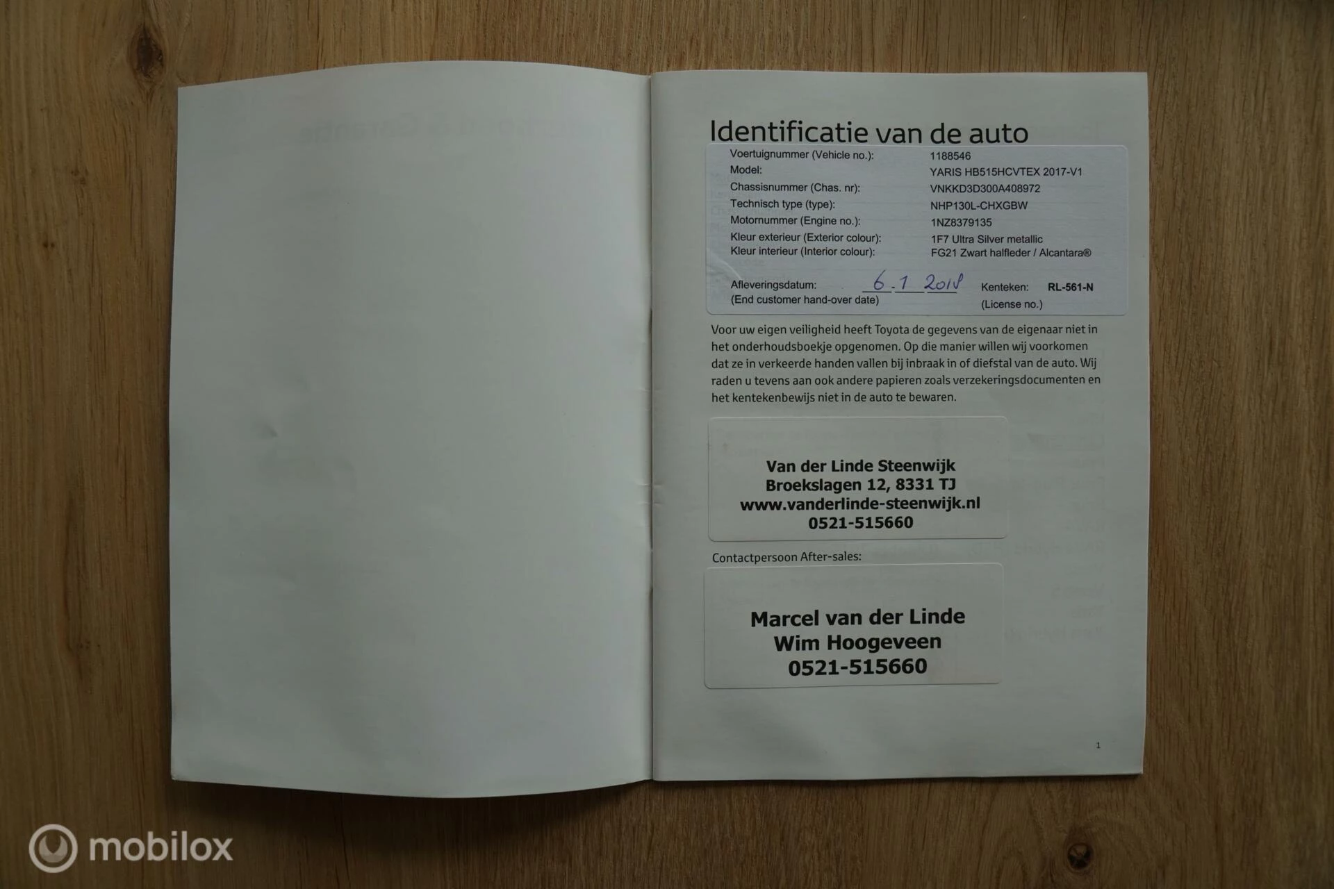 Hoofdafbeelding Toyota Yaris